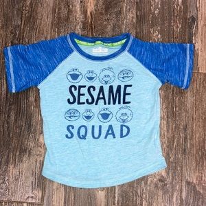 NWOT Sesame Squad Shirt